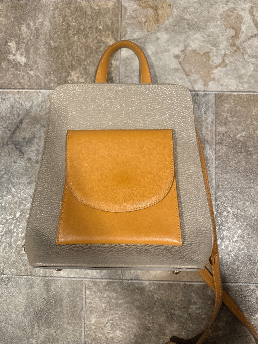 Divinia Firenze Leather Backpack